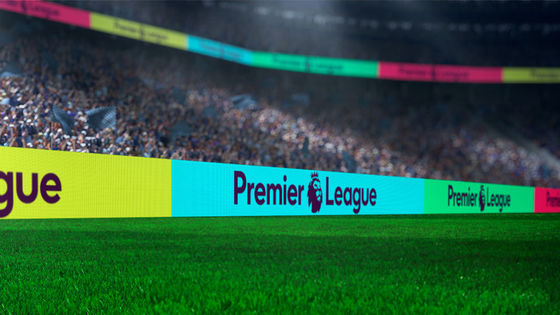 Kraj pochodzenia Ekran LED stadionu o jasności ≥6500 cd/m2 i współczynniku kontrastu 5000 1