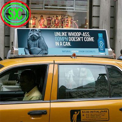 Tryb jazdy Asynchroniczne sterowanie pojazdem LED sygnalizacja dla rozwiązań reklamowych zewnętrznych