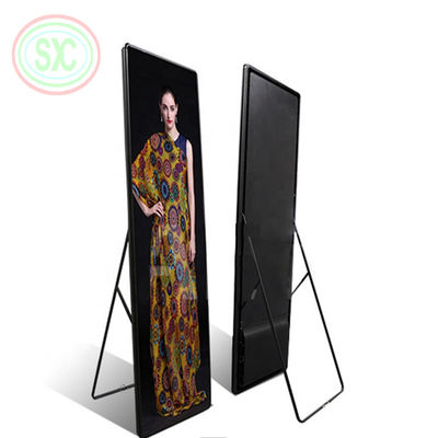 P2.5mm Pitch Aluminium LED Poster Display z wielkością ekranu 680x2000mm i materiałem aluminiowego panelu