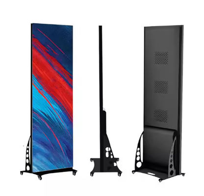 1R1G1B Konfiguracja kolorowa Ekran plakatu LED wykonany z materiału paneli aluminiowych i chipów LED SMD2121