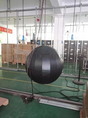 Sferyczny ekran LED z chipami LED Epistar z certyfikatem ISO i napięciem DC5V