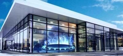 IP43 wodoodporny przezroczysty ekran LED SMD2121 do potrzeb zakupów B2B