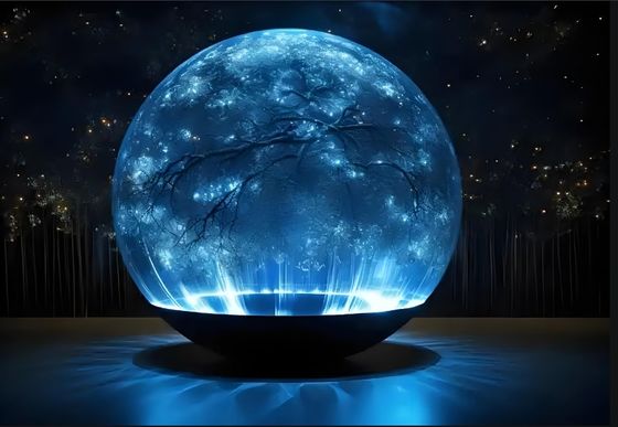 Woda IP43 Sphere Screen LED Łatwa instalacja i napięcie DC5V