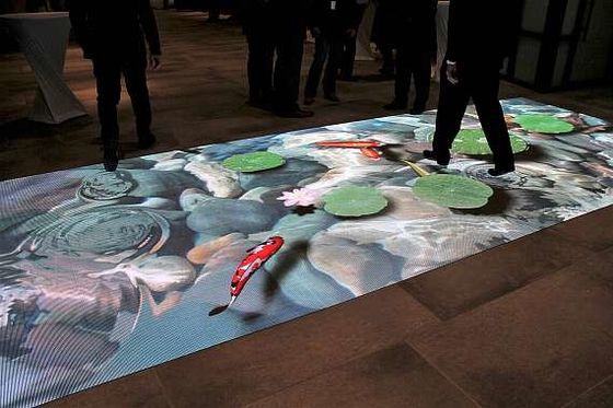 Parkiet taneczny LED 220V z systemem sterowania DMX512 i częstotliwością odświeżania 3840 Hz/s