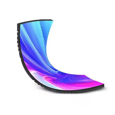 P8 Ekran ekranowy podwodny zewnętrzny, zamontowany na ścianie, o elastycznej krzywej