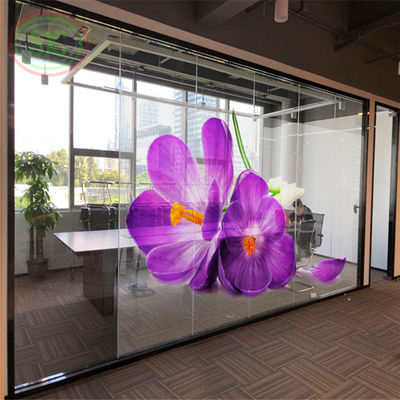 Materiał szafy aluminiowej Przejrzysty wyświetlacz LED G7.82-7.82 dla wydajności i wydajności