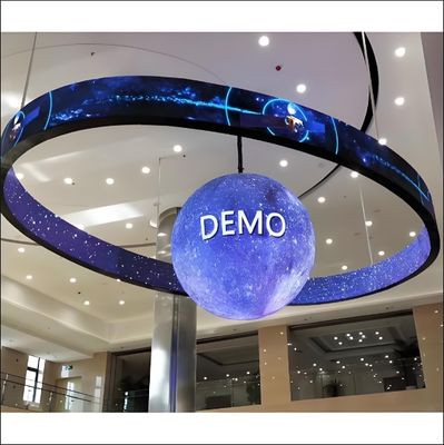 Dobra cena 320*160mm Rozmiar modułu Sphere LED Display dla wielofunkcyjnego wyświetlacza wideo/tekstu/obrazu w Internecie