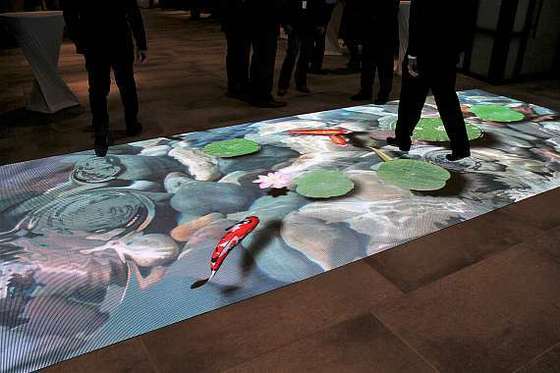 Dobra cena 3840hz/s Świetlność odświeżania LED Podłoga taneczna z modułami 8PCS W2 X H4 i kolorem RGB w warunkach od 20°C do 60°C w Internecie