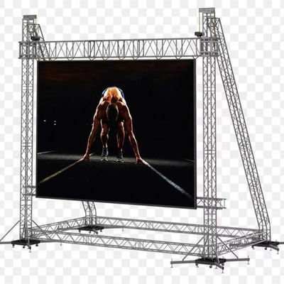 Dostosowalny wypożyczalny ekran wyświetlaczy z rozmiarem pikseli 2,604 mm i rozmiarem panelu 500 * 500 mm