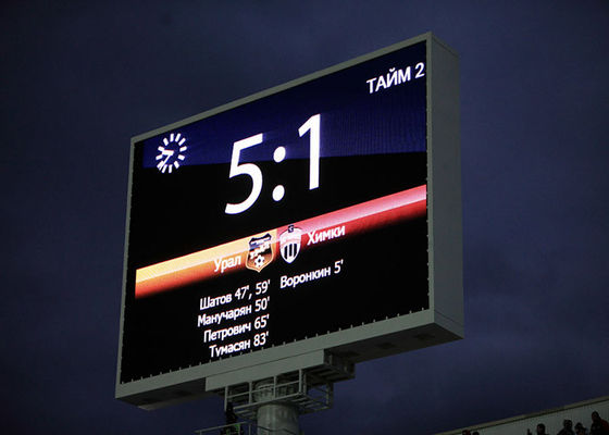 Dobra cena P10 Zewnętrzny wodoodporny pełnokolorowy wyświetlacz LED Stadium 5000nits IP65 10mm Pitch w Internecie