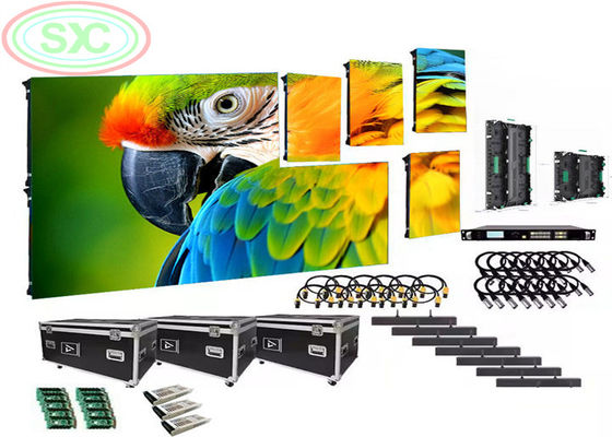 P3.91mm 500x500mm Twarz sceniczna Panel wideo LED Ekran kościelny LED