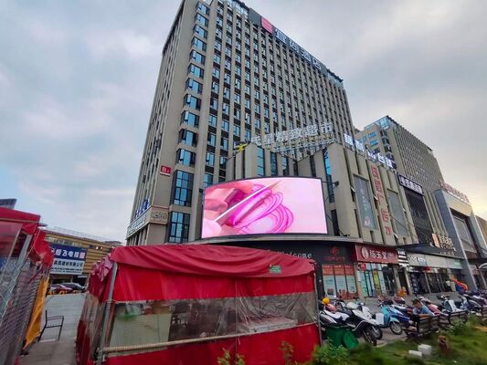 Dobra cena Zewnętrzny P6 pełnokolorowy wyświetlacz LED do stałej instalacji z szafą 960x960mm i jasnością 6000 W Internecie