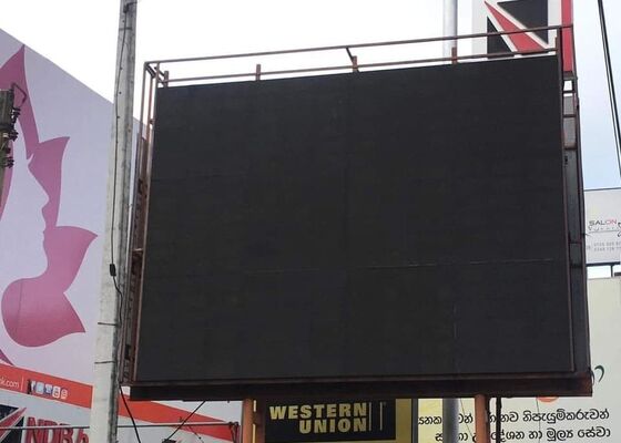 Wodoodporny, stały ekran reklamowy LED do billboardów zewnętrznych 960x960 mm, pełnokolorowy ekran wideo P5