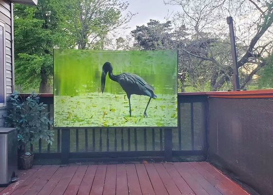 Zewnętrzny p6 192*192mm pełnokolorowa stała instalacja LED wyświetlacz wodoodporny szafa reklamowa LED ekran