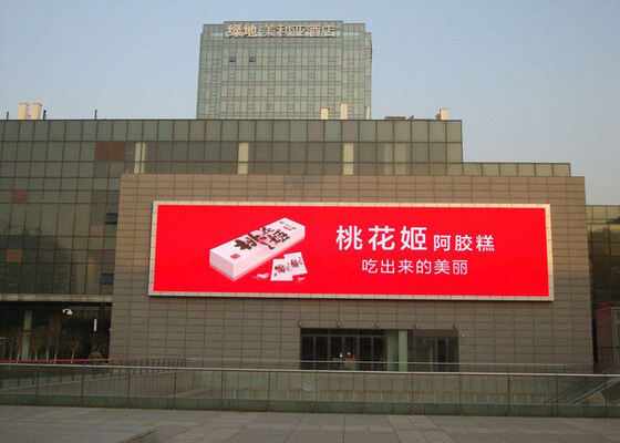 LED Outdoor P10 Full Color LED Display Wysoka jasność wodoodporne i 960x960mm i 3840hz częstotliwość odświeżania