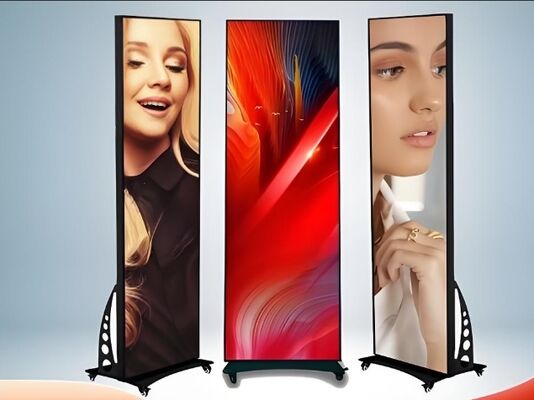 Dobra cena Reklamowe ekrany LED P2mm o wymiarach 680x2000mm, idealne do sal konferencyjnych i ekspozycji na wydarzeniach firmowych W Internecie