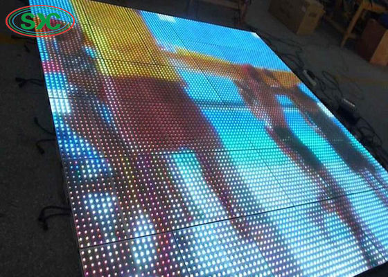 Dobra cena Wysoka waga obciążenia 3 w 1 SMD LED Dance Floor Outdoor P6.25 Na koncert, przenośny parkiet taneczny z kolorowym wyświetlaczem LED w Internecie