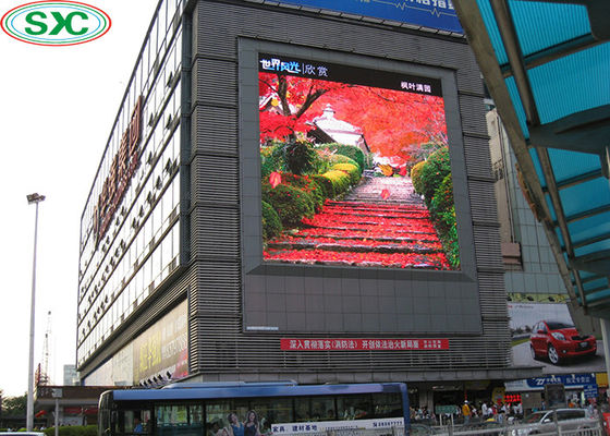 Dobra cena 10-milowy zewnętrzny wyświetlacz kolorowy wyświetlacz LED znak reklamowy programowalny Billboard w Internecie