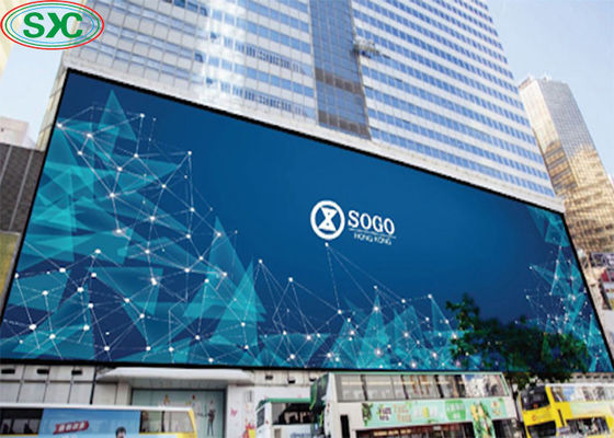 Dobra cena Szeroki kąt widzenia P6 Zewnętrzny kolorowy wyświetlacz LED Duży rozmiar billboardu na ścianie w Internecie