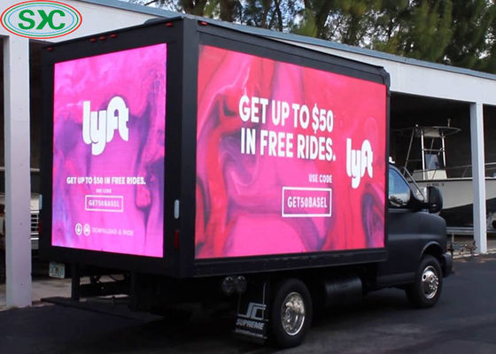 Dobra cena Zewnętrzny wyświetlacz led montowany na ciężarówce P6 Rgb 3 In1 do reklamy publicznej Rolling Motion w Internecie