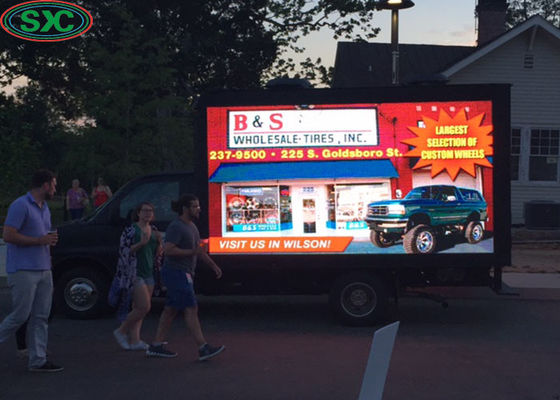Dobra cena Full Color Led Mobile Digital Signing Trailer Outdoor P6 P8 P10 1/4 Scan w Internecie