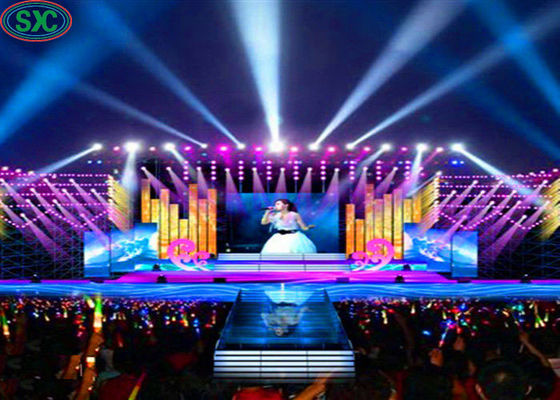 Dobra cena HD Stage Background High Brightness Led Display P3.91 Video Wall Full Color w Internecie