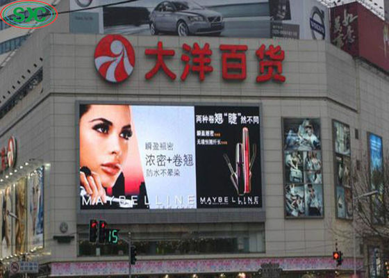 Dobra cena wysokiej jakości stała instalacja billboard cyfrowy kolorowy wyświetlacz LED P10 na zewnątrz w Internecie