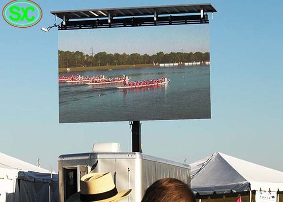 Świetne wodoodporne, energooszczędne ekrany led na zewnątrz sceny ekran ledowy