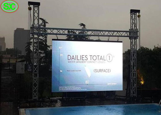 Dobra cena Wynajem Reklama LED Screen Display Wall, P6 LED dla komercyjnych w Internecie