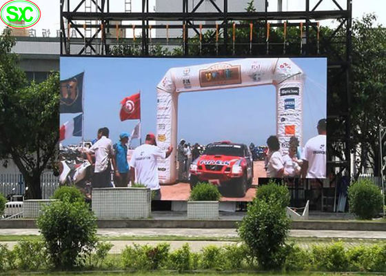 Ściana zewnętrzna o wysokiej jasności na zewnątrz, ledowy ekran P5 SMD Stage Concert