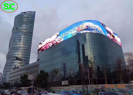 Dobra cena P10 Led Wall Panele ścienne Kurtyna, stały wyświetlacz LED ekran 1R1G1B w Internecie