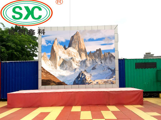 Ekran LED stadionu sportowego z odlewem drutu z poziomem wodoodporności IP65