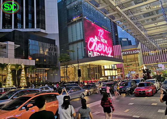 wysokiej rozdzielczości Wodoodporny wyświetlacz LED DIP SMD P10 kolorowy wyświetlacz led na zewnątrz