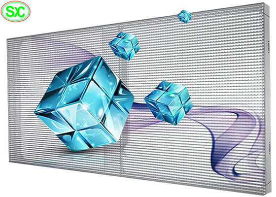 Dobra cena Wypożyczalnia Moduł miękki Przejrzysty ekran LED Zamówione pudełko Full Color HD P3.91 LED Video Display W Internecie
