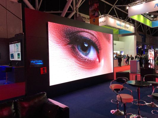 Dobra cena Kolorowy ekran reklamowy P4 Indoor HD, wypożyczalnia ekranów scen 1/16 Tryb skanowania w Internecie