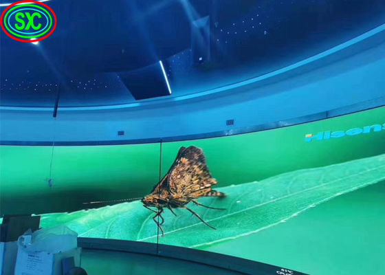 Dobra cena Łatwe w instalacji wypożyczalnia ekranu tła LED, ekran zasłony LED P3.91 w Internecie