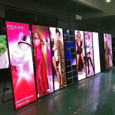 Dobra cena Jasny plakat P3 Led do reklamy, częstotliwość odświeżania 3840 SMD 2121 Led Mirror Poster w Internecie