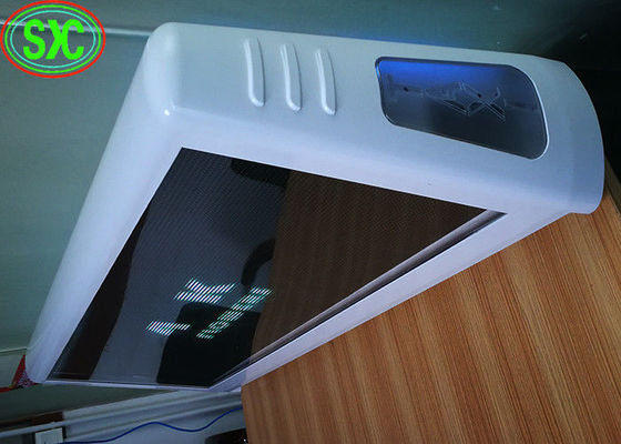 2Wyświetlacz znaków samochodowych LED o rozmiarze.5 mm 96 * 32 Cm napięcie 5V DC i dostosowywalna zawartość do ukierunkowanej reklamy