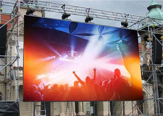 Dobra cena Wysoka częstotliwość odświeżania P3.91 500*1000mm wodoodporne ekrany LED zewnętrzne w Internecie