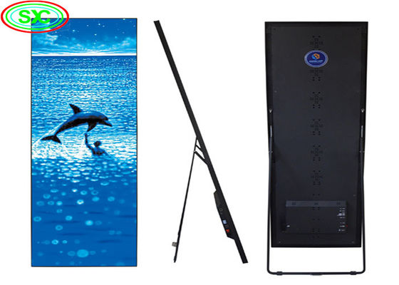 Wnętrze P2.5 pełnobarwne lusterko LED Plakat wyświetlacz bezprzewodowy USB 4G Smart Control