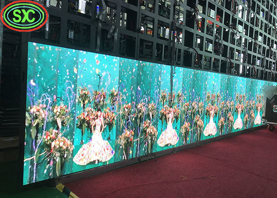 Dobra cena P2.5 Wynajem w pomieszczeniach 1R1G1B 3-w-1 wyświetlacz LED, centrum handlowe LED Screen Video Wall w Internecie