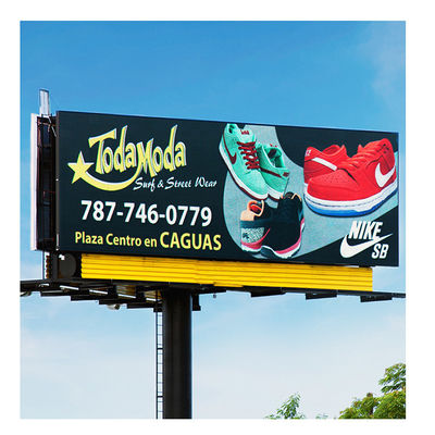 zewnętrzny wodoodporny Stała instalacja Elektroniczny ekran reklamowy LED pełnokolorowy