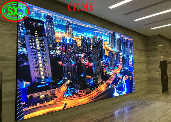 Dobra cena GOB P1.8mm P2mm P2.5mm P2.6mm Wewnętrzny pełnokolorowy wyświetlacz HD LED SMD1515 duży ekran wideo W Internecie