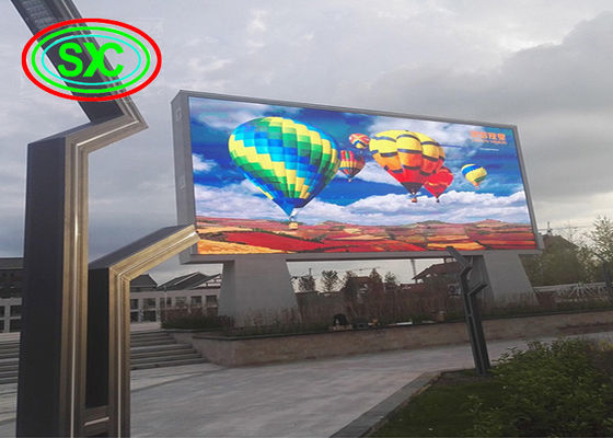 Dobra cena Żelazna szafka 960 * 960 mm P10 Zewnętrzny kolorowy wyświetlacz LED do reklamowania w Internecie