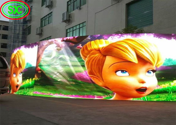 Aluminiowa szafa z stałym wyświetlaczem LED o rozmiarze modułu 320mmx160mm i rozmiarze kształtu LED Smd3535/2727