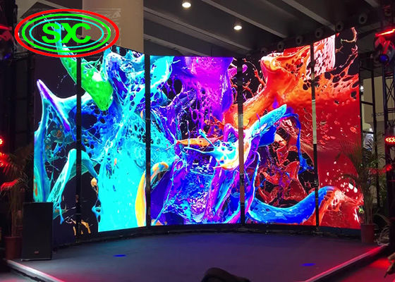 Dobra cena Wynajem Zewnętrzny wyświetlacz LED SMD P5 / wypożyczalnia wewnętrzna Wyświetlacz LED 640x640 w Internecie