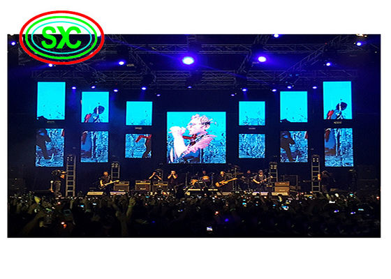 Dobra cena Indoor Rental P3.91 Wyświetlacz reklamowy 1200cd Jasność do pokazu scenicznego w Internecie
