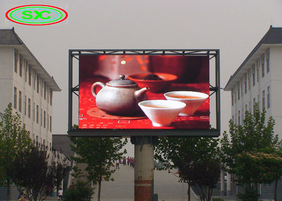 Dobra cena SMD 3535 P10 Zewnętrzny kolorowy wyświetlacz LED Moduł 320 * 160 mm z zasilaczem w Internecie