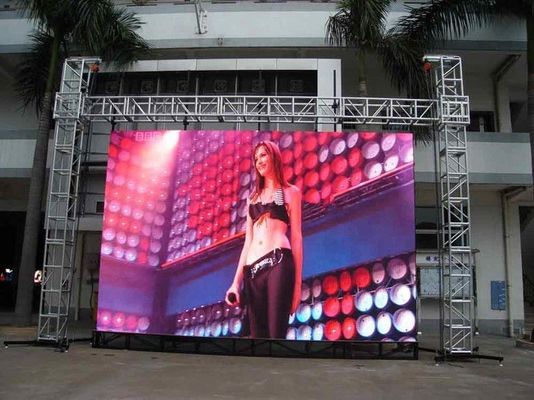 Dobra cena Reklamowe ekrany LED P4.8500x1000mm Panel odlewniczy o wysokiej jasności, kolorowy wyświetlacz Nationstar SMD 1921 w Internecie