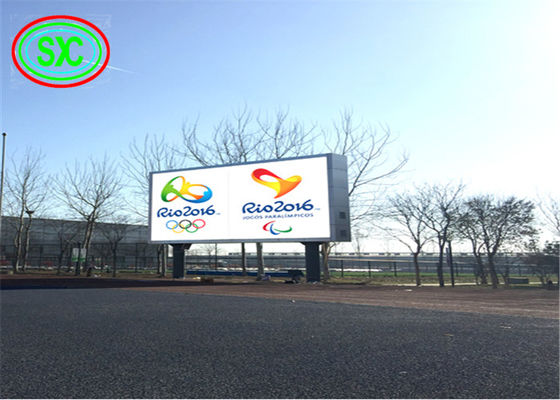 Dobra cena Instalacja stacjonarna Zewnętrzny kolorowy wyświetlacz RGB LED P6 Minimalna odległość widzenia 6 m w Internecie